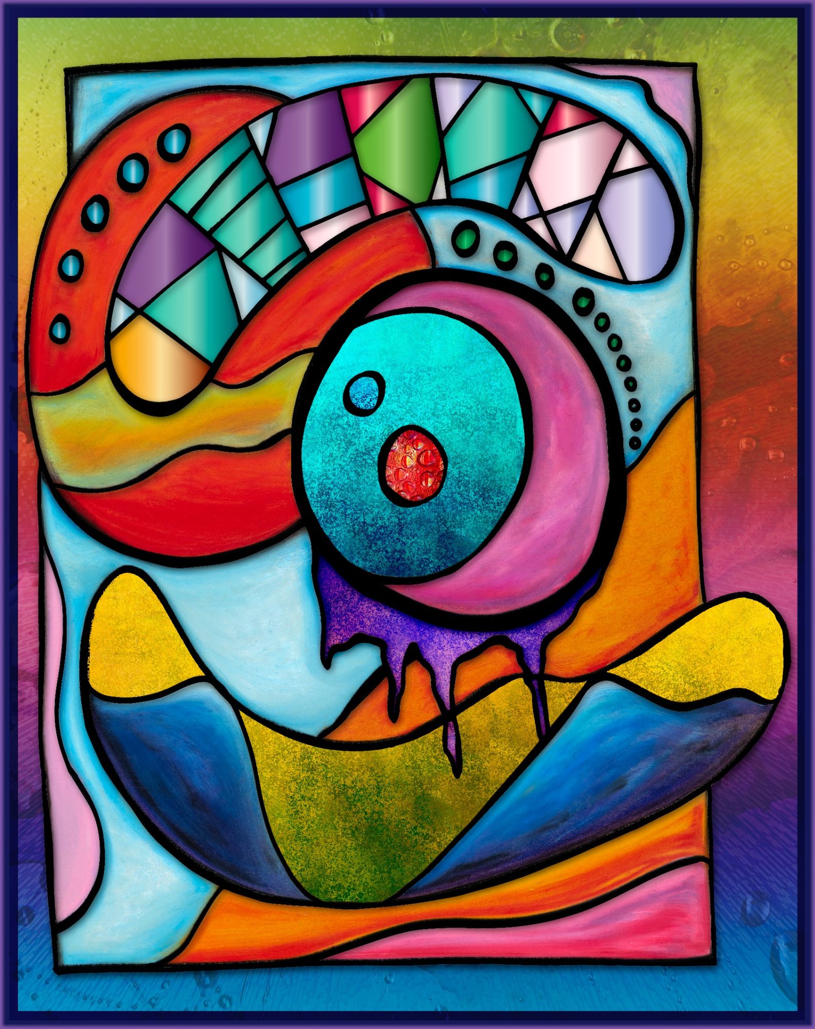 Ultracolor Face print